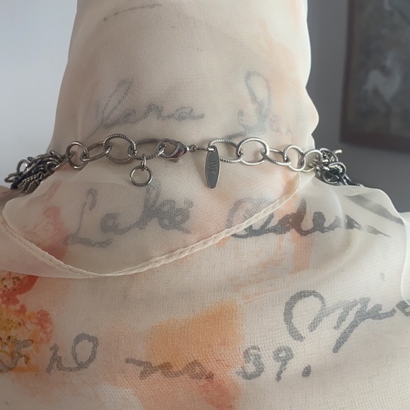 🌻2/$10.00🌻Mixed Metal Multi Strand Necklace - Picture 2 of 2